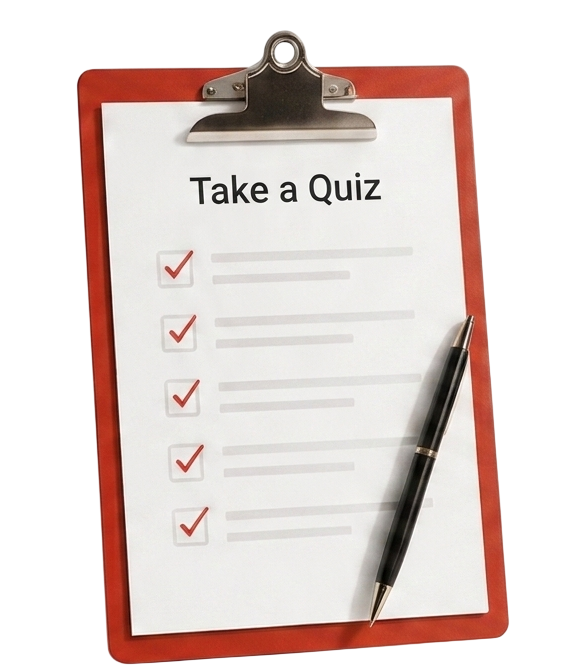 Quiz Hero section background image